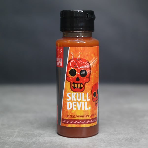 SKULL DEVIL Scharfe Sauce by DER STEAKLIEFERANT